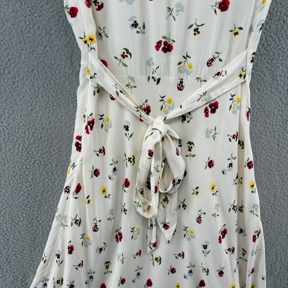 GAP x DÔEN Ivory Flora Flutter Sleeve Midi/Maxi Dress – Size 2 - Picture 11 of 16